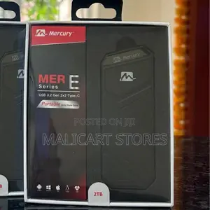Mercury Portable SSD 2tb RGB - Usb3.2, Type C - With Type C Cable