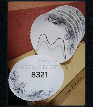 6 P S Ceramic Plates