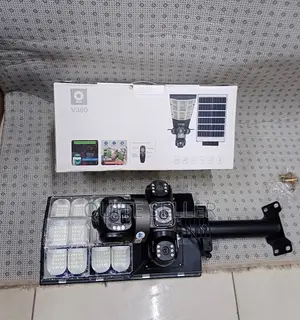 4g Solar Street Light With CCTV Camera Solar-Powered Operation