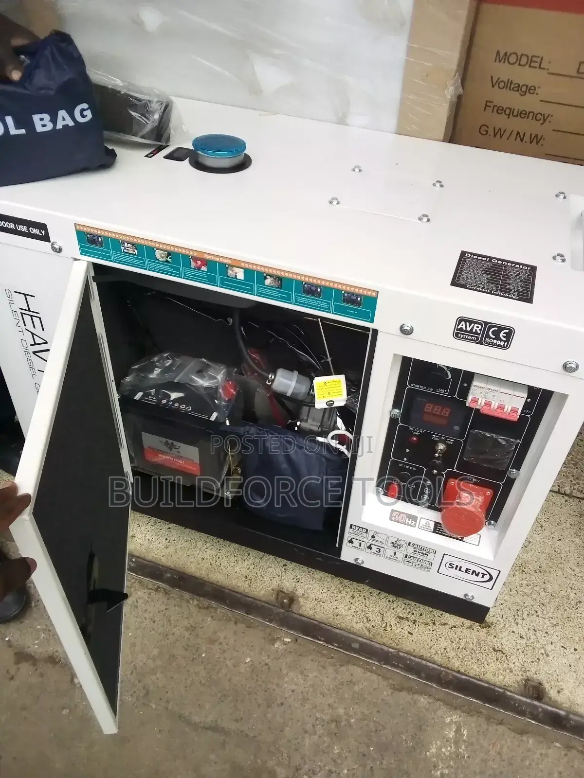 Pulsar 10kva With Ats Diesel Silent Generator