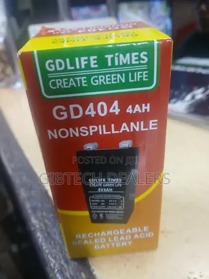 Gdlife Times Reachable Battery 4a 4ah