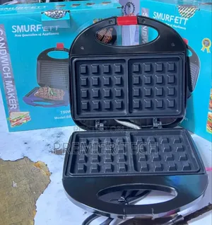 Smurfett Waffle Maker 2slots