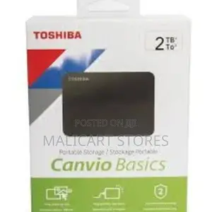 Toshiba Canvio Basics 2tb 2.5" External Hard Drive Usb 3.2