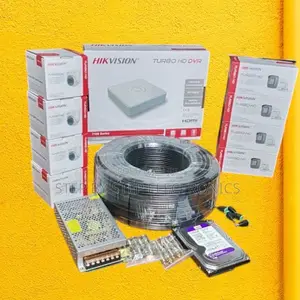 Hikvision 8 Cameras 1080p Full Hd CCTV Kit for Indoor Outdoor Security