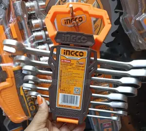 8pcs Spanner Set/ Ingco Ratchet Spanner Set 8-19mm
