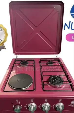 New Model Nunix Table Top Cooker 3 Gas