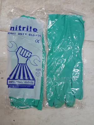 Green Nitrile Gloves