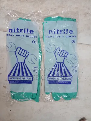 Green Nitrile Gloves