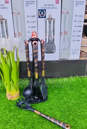 7pc Silicone Spoon Set