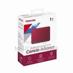 Toshiba Canvio Advance 1tb 2.5" External Hard Drive Usb 3.2 Red
