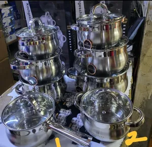 8 PCS Eden Berg Stainkess Cookware