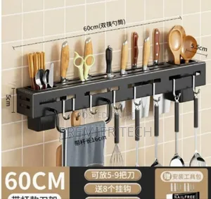 Multi-Functional Kitchen Knife Storage Rack