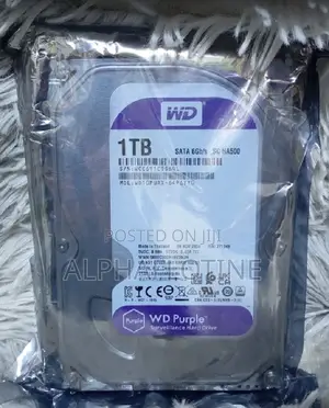 Wd Purple Surveillance Hard Drive – 1 Tb, 64 Mb, 5400 Rpm, Wd10purz