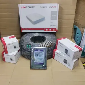 4 Hikvision 1080p CCTV Cameras High Definition Surveillance Package