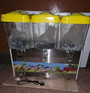 Approved Commercial Juice Dispenser 3chambers 18l Each