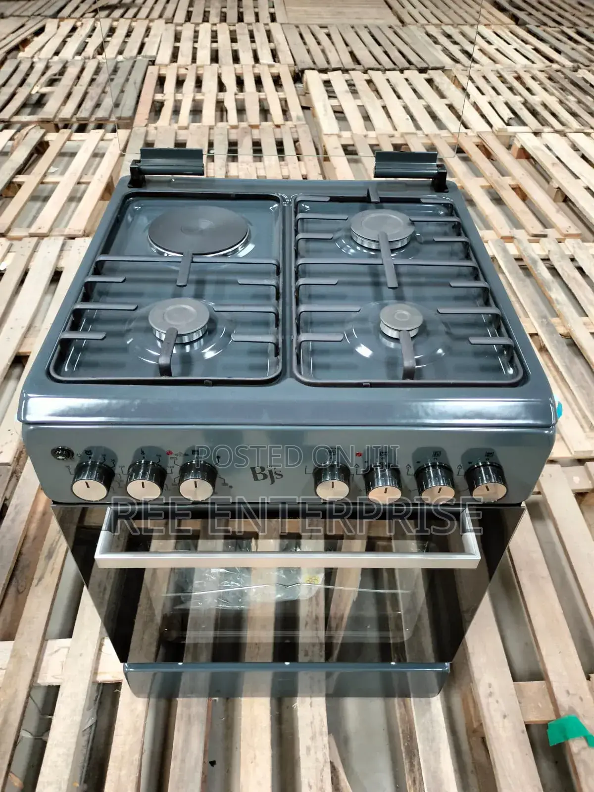 Grey Elegance 60*60 BJS 3+1 Standing Cooker