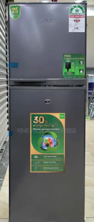 Syinix 137litres Double Door Fridge
