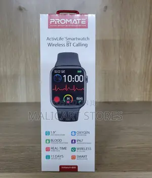 Promate Ip67 Fitness Tracker Smartwatch With Hands-Free Function