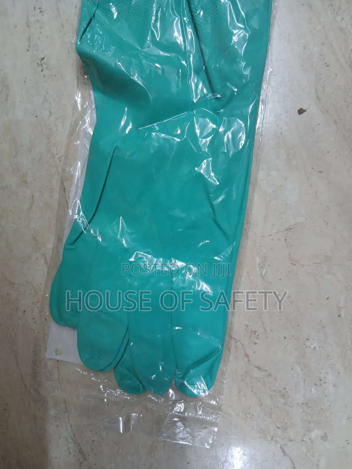 Green Nitrile Gloves