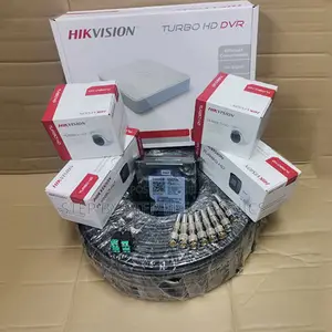2mp 1080p Full Hd Recording 4 Hikvision CCTV Cameras Complete System