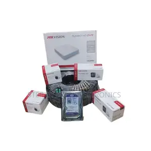 Complete Set of 4 Motion Detection Hikvision 1080p 2mp CCTV Cameras