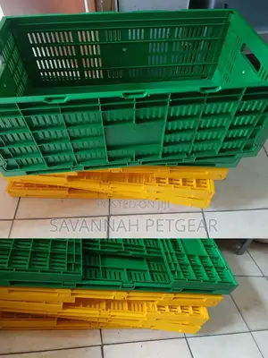 Foldable Crates for Egg Transportation and Vegetables