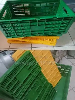 Foldable Crates for Egg Transportation and Vegetables