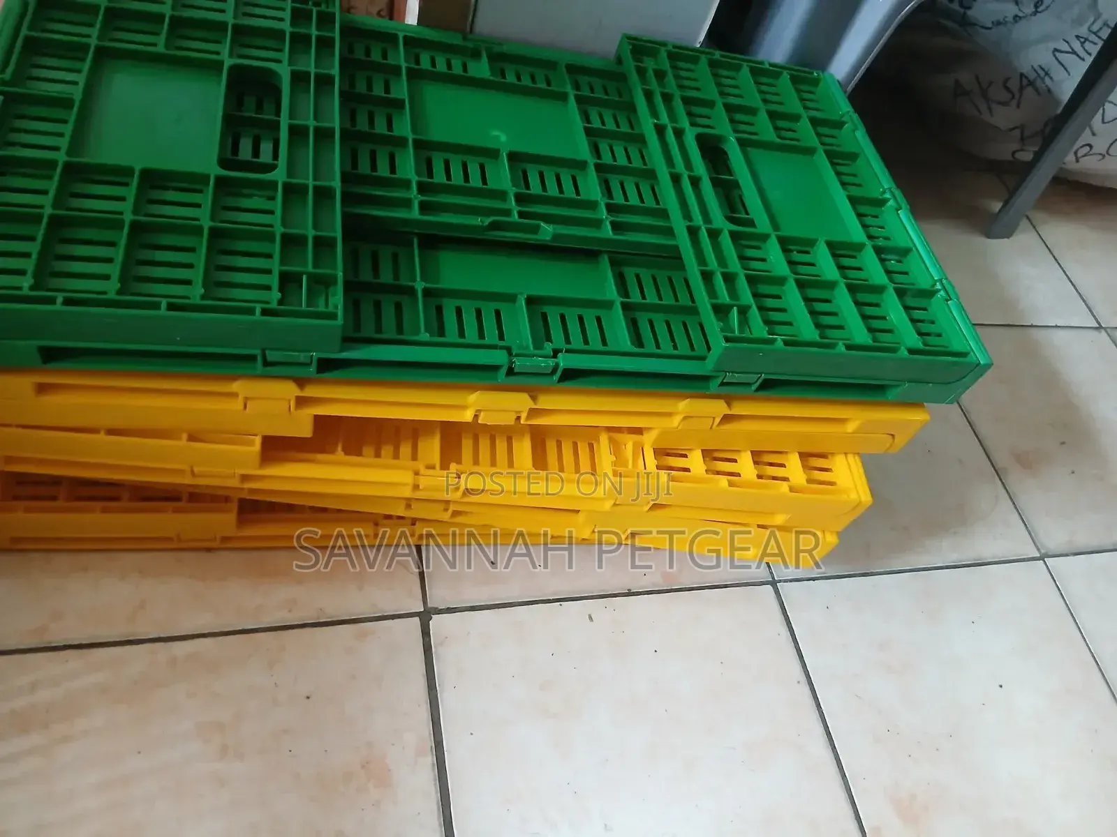 Foldable Crates for Egg Transportation and Vegetables