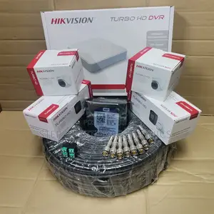 Hikvision Four (4) Bullet/Dome 2mp Hd 1080p CCTV Cameras Complete Kit