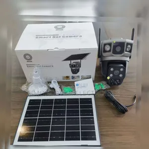 Triple Lens 4g Floodlight Solar Ptz Camera