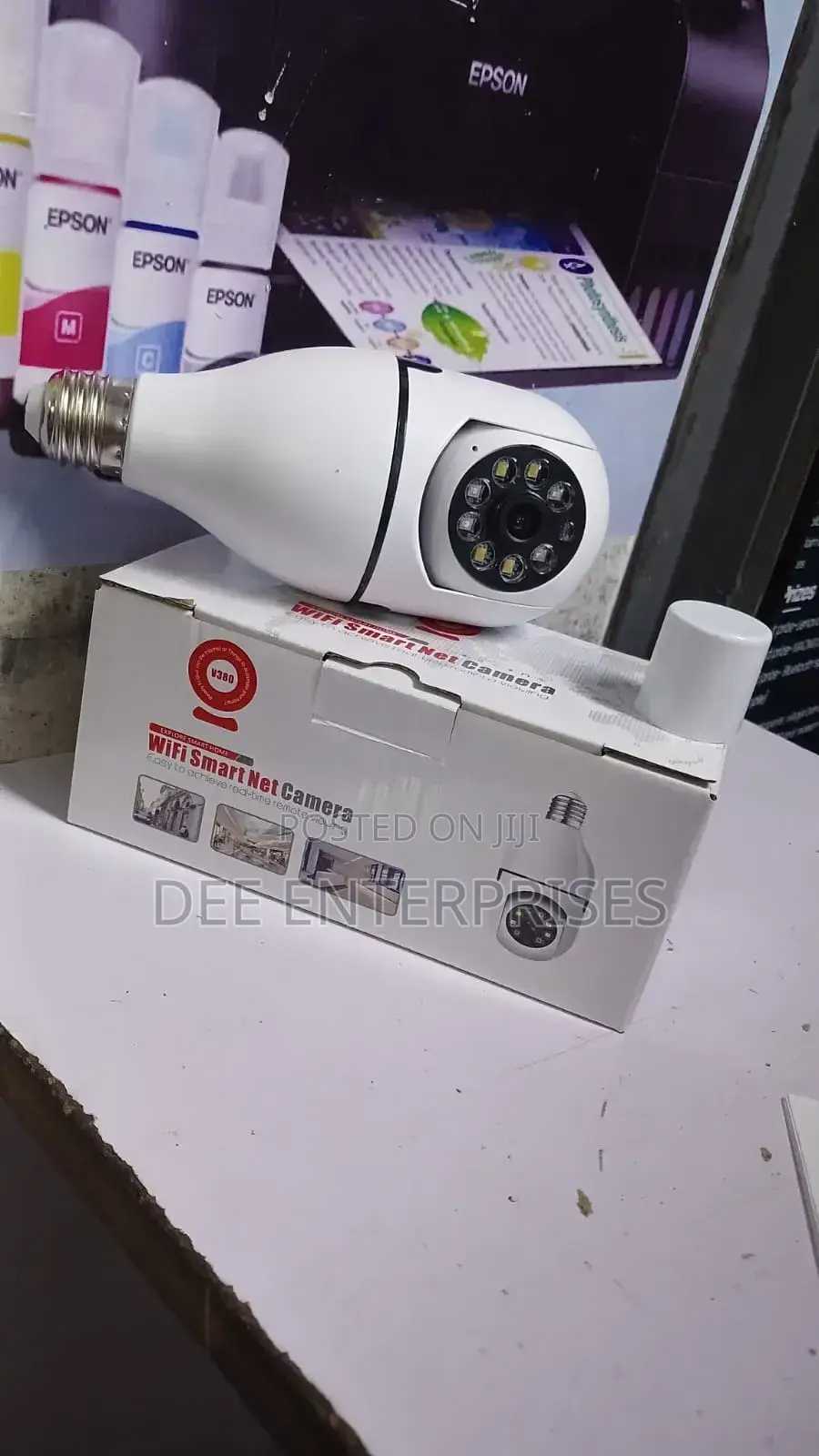 Single Lens PTZ Nanny Camera Bulb