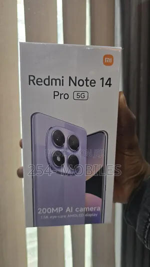 New Xiaomi Redmi Note 14 Pro 5G 256 GB Black