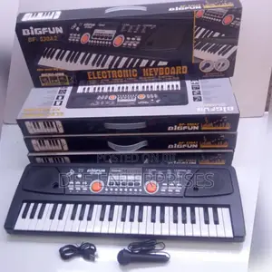 49 Keys Piano With Microphone and Charging Cable