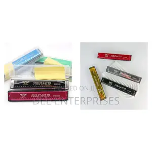 24 Holes Metallic Harmonica