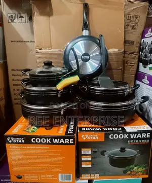 Great Star (Tc Model ) Nonstick Sufuria Cookware Set