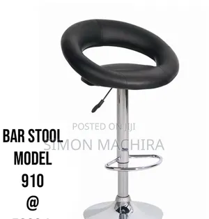 Bar Stool With Stainless Steel Bottom