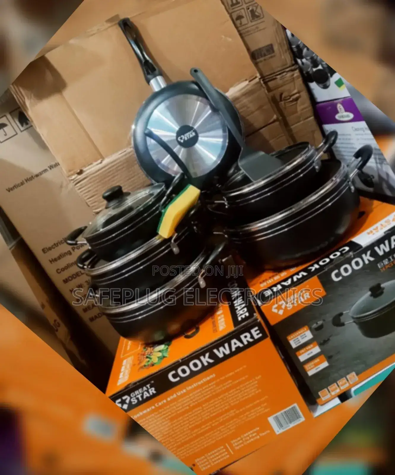 Nonstick Sufuria Cookware Set