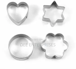 4pcs Stainless Steel Cookie Cutter