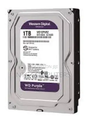 Western Digital 1tb Surveillance Harddisk (Purple Series)