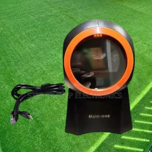 Easy to Use 1d 2d Table Mount Pos Barcode Scanner- Black