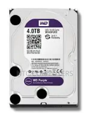 Western Digital 4tb Surveillance Harddisk (Purple Series)