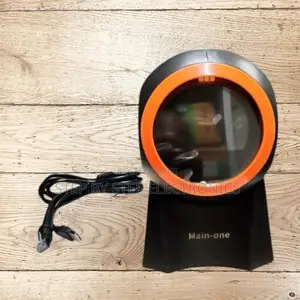 Compact Design Accurate Hands-Free 1d 2d Table Mount Barcode Scanner