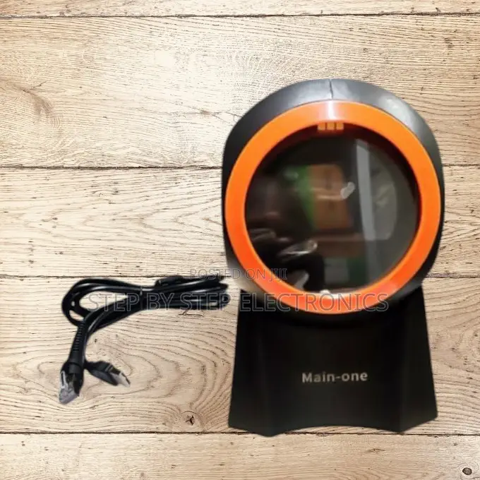 Compact Design Accurate Hands-Free 1d 2d Table Mount Barcode Scanner