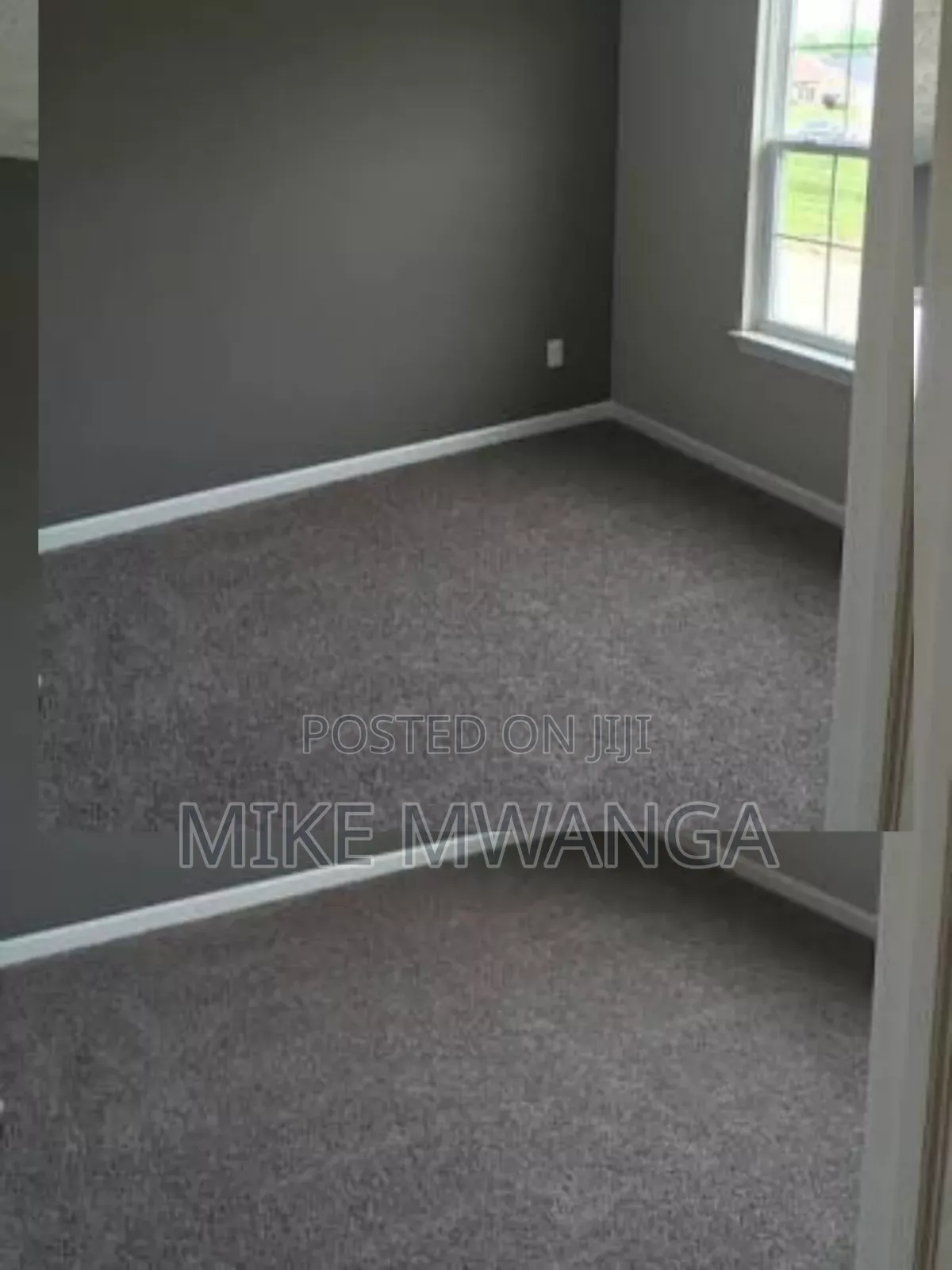 Grey Wall to Wall Carpet