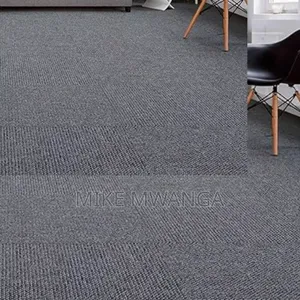 Neutral Grey Wall-to- Wall Carpet