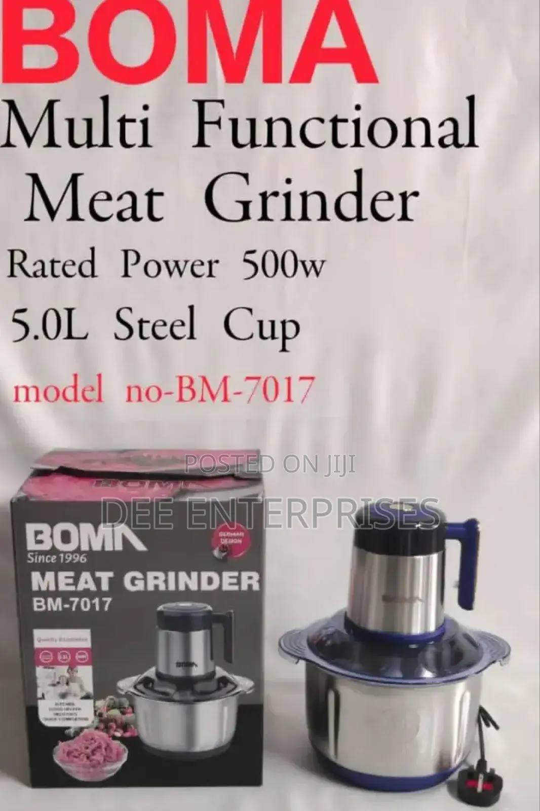 Boma Multifunction Meat Grinder