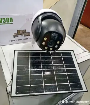 V380 Pro Wifi Solar PTZ Camera , Tilt Rotating 4g Solar