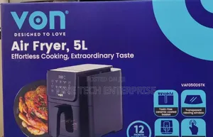 Von Air Fryer 5l Digital Slim Design