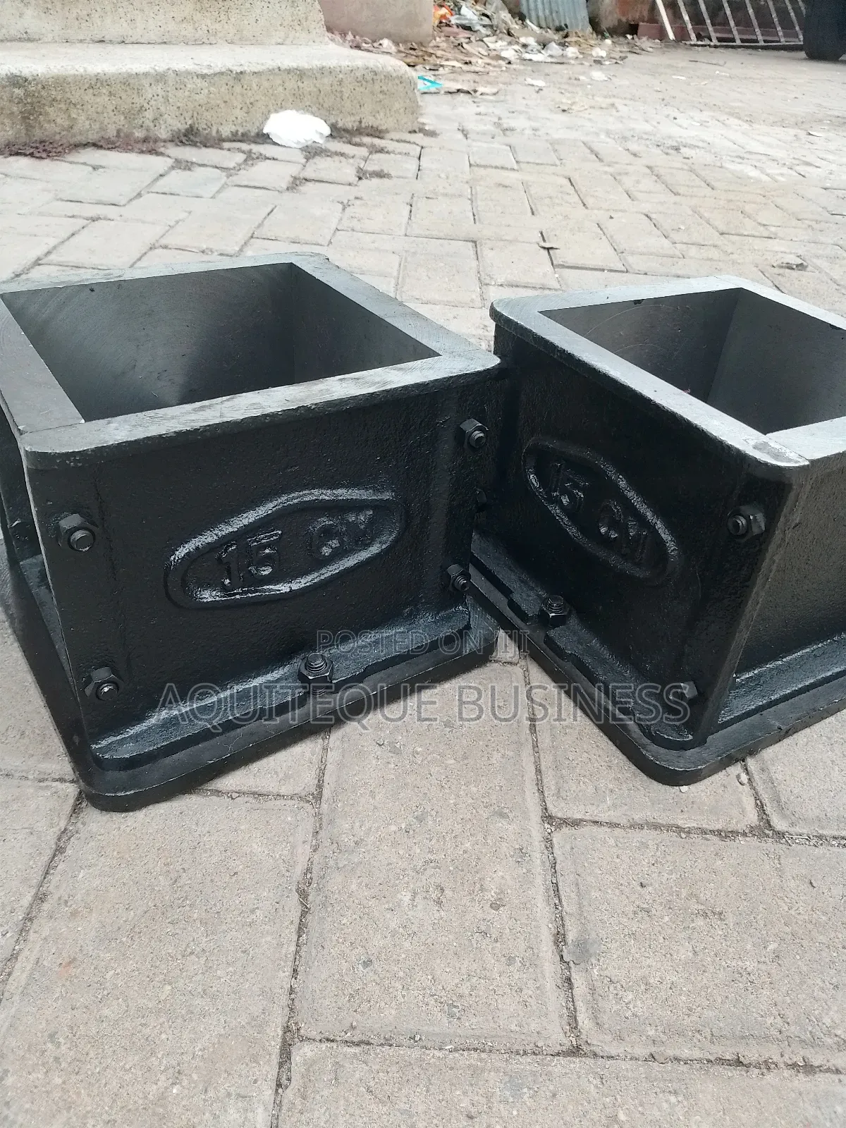 Concert Test Cube Moulds. 150mmx150mm