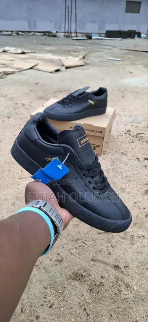 Leather Black Adidas Topanga